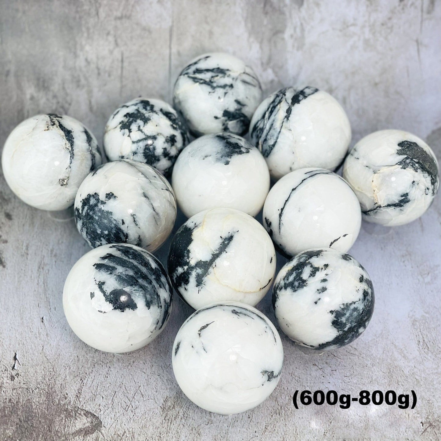 Zebra Jasper Stone Crystal Sphere Ball