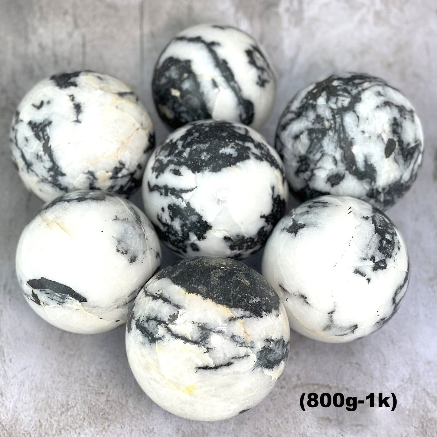 Zebra Jasper Stone Crystal Sphere Ball