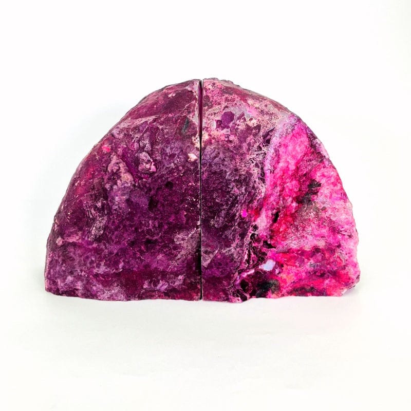 back view to show the raw agate stone 