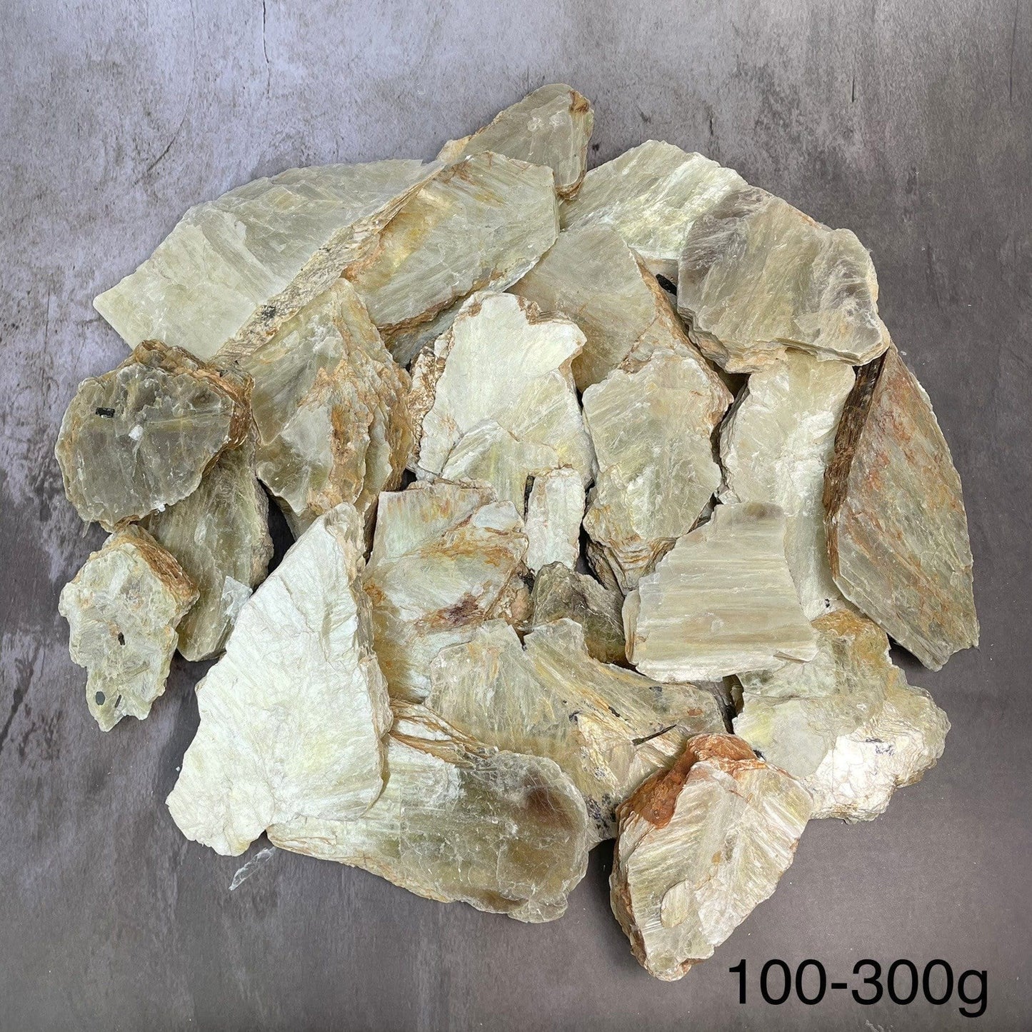 a pile of mica