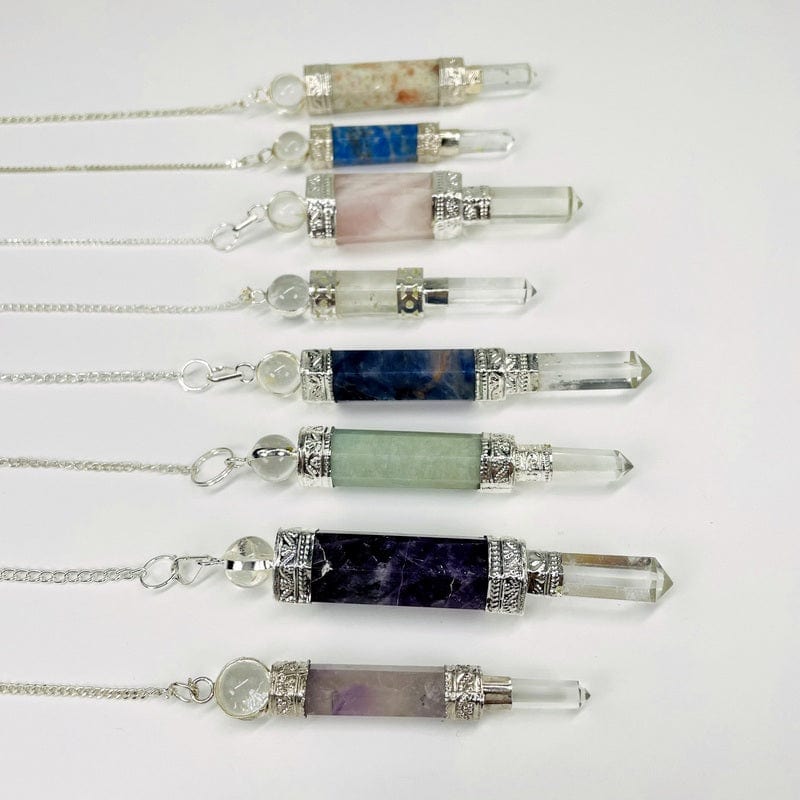 side view of the pendulum points to show the thickness 