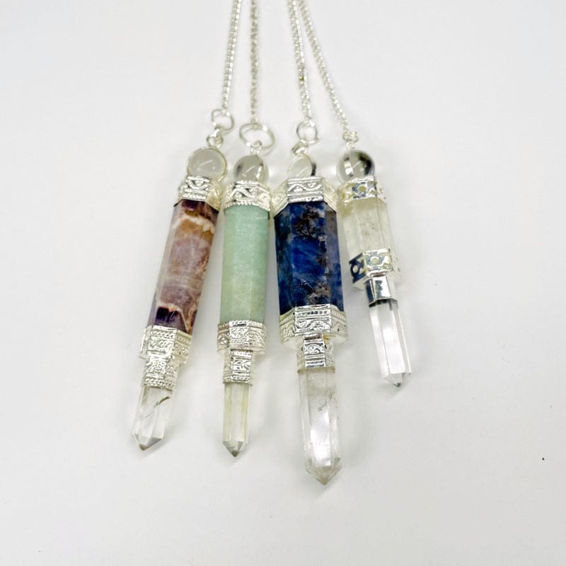 pendulum points displayed to show the different possible sizes 