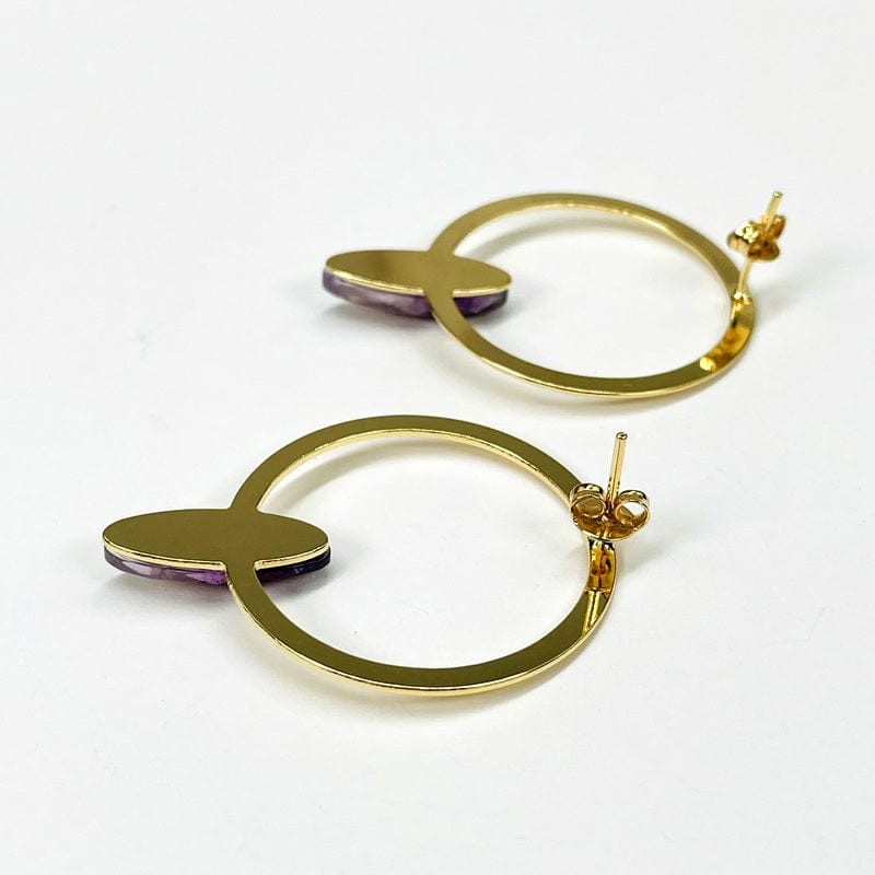 back side of the earrings 