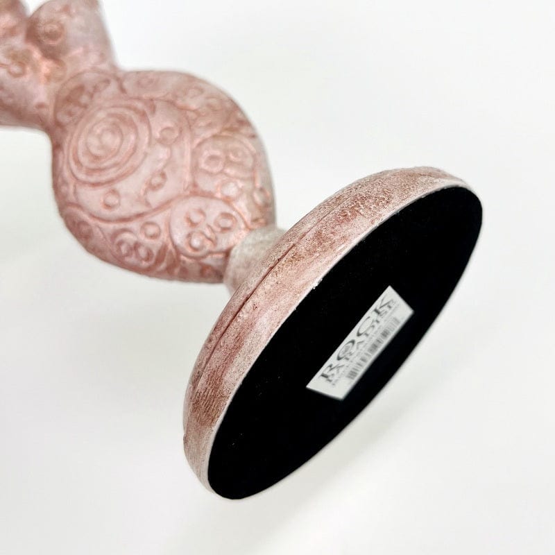 close up of the bottom showing that is has a soft felt base 