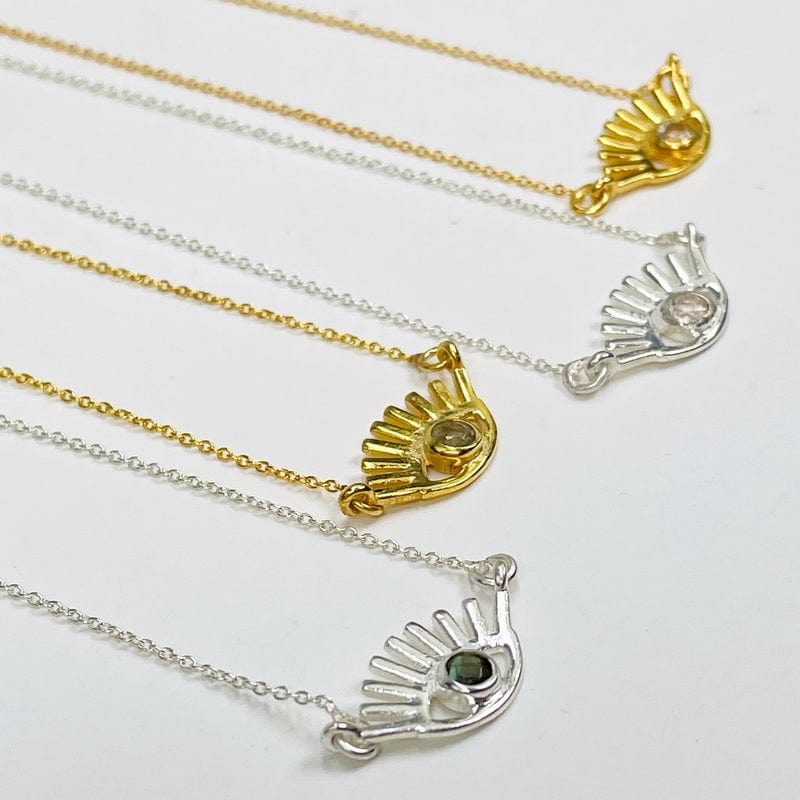 side view of the pendant to show the thickness 