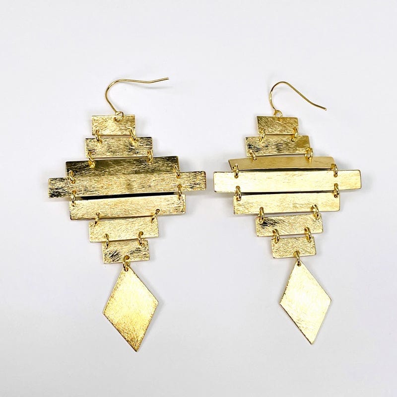close up of the back of the earrings 