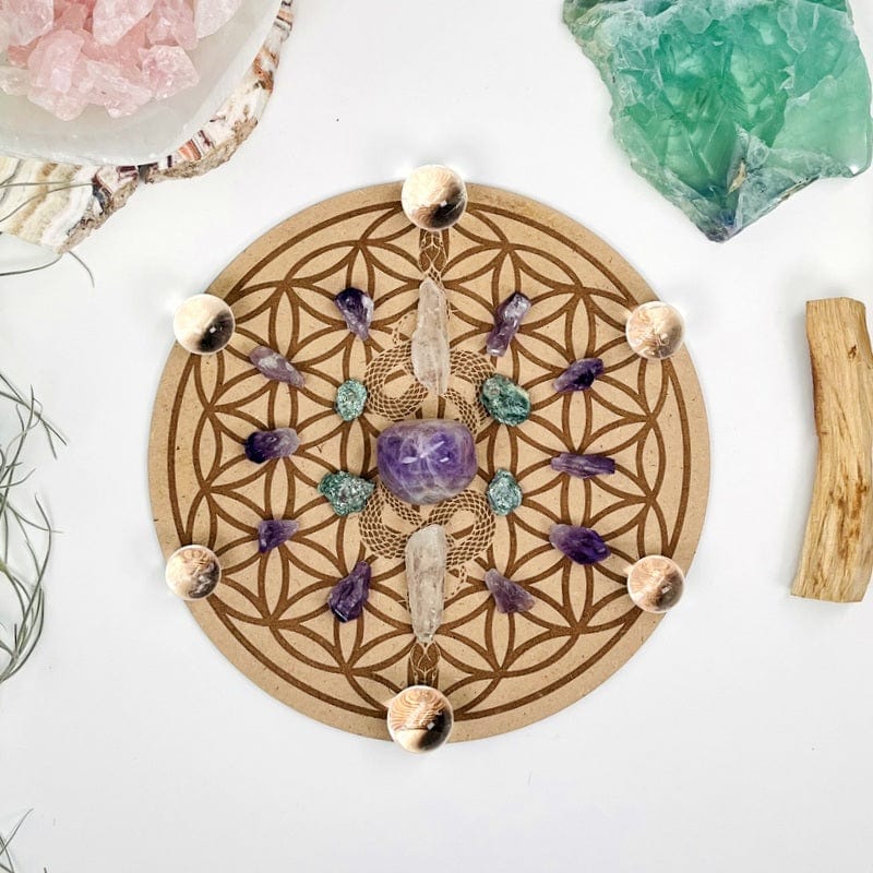 wooden grid set up as home decor 