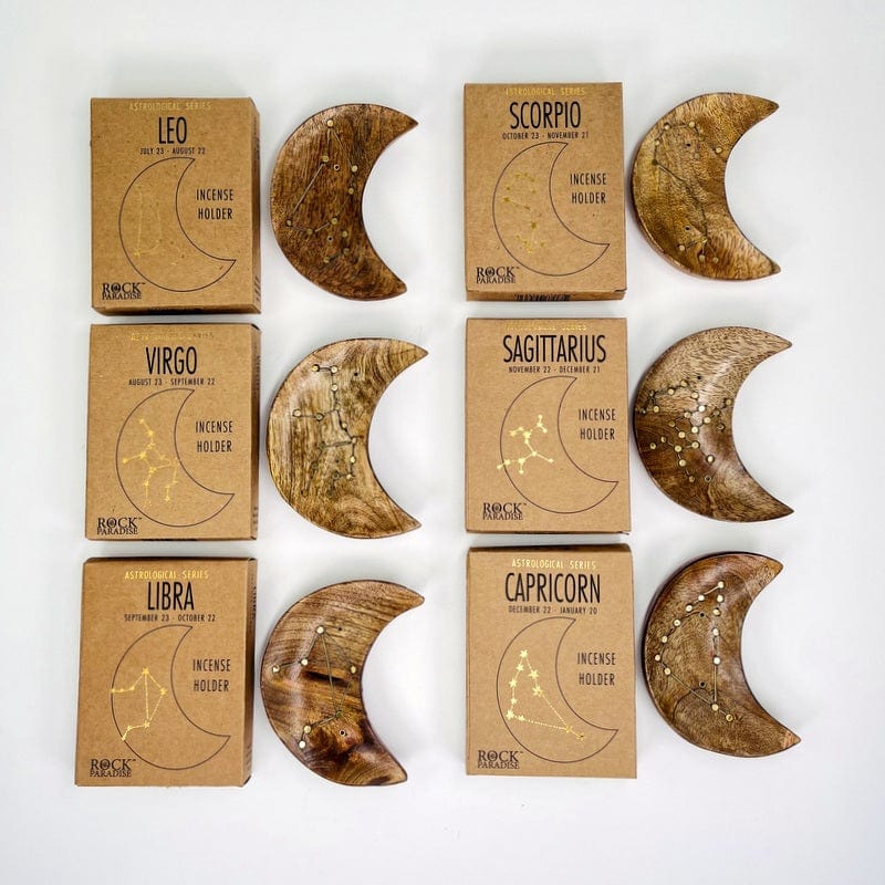 moon crescent next to the information box. available for leo, virgo, libra, scorpio, sagittarius, and capricorn. 