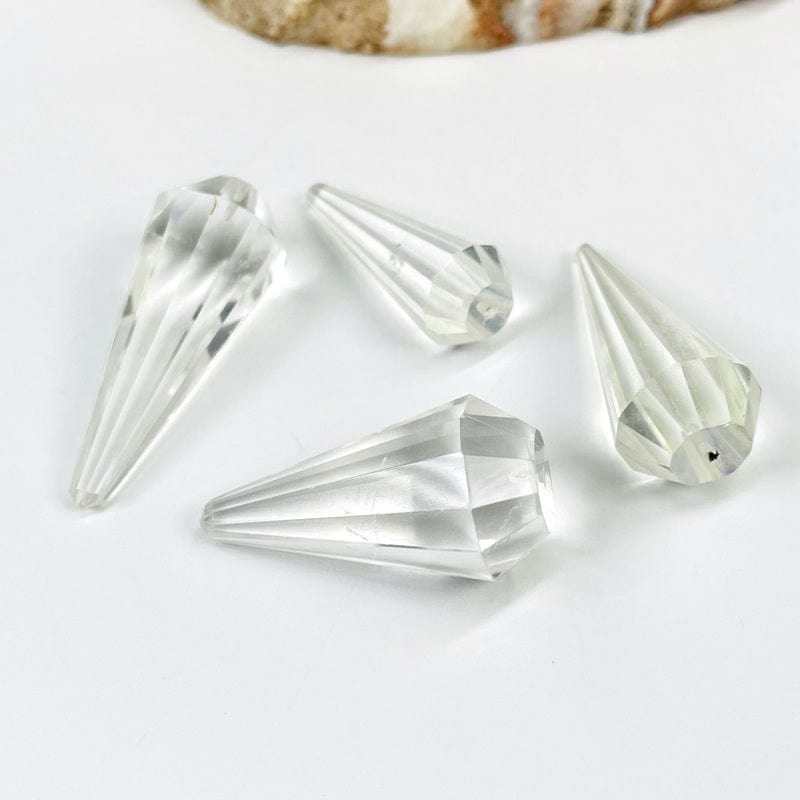 pendulums displayed in different angles to show the thickness 
