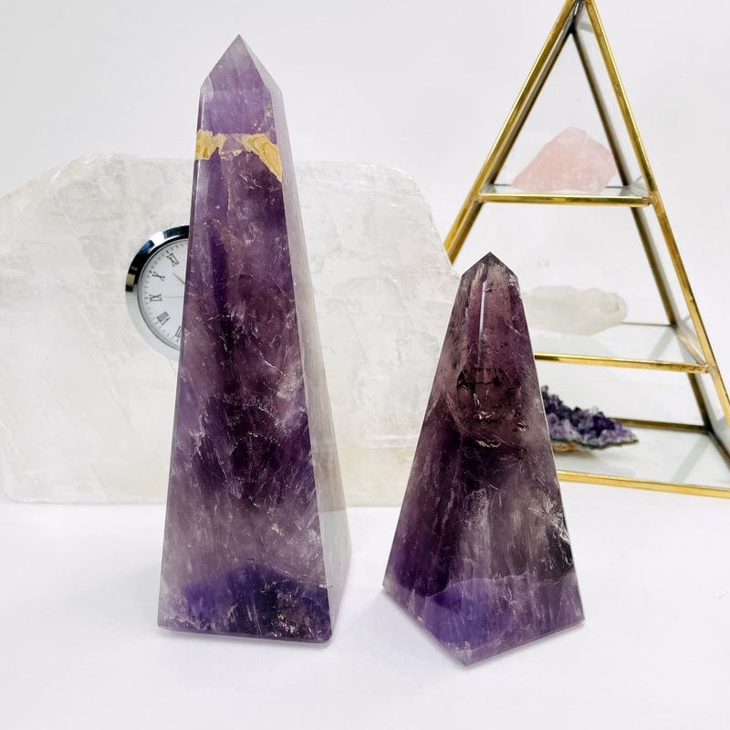 obelisk set as home decor 