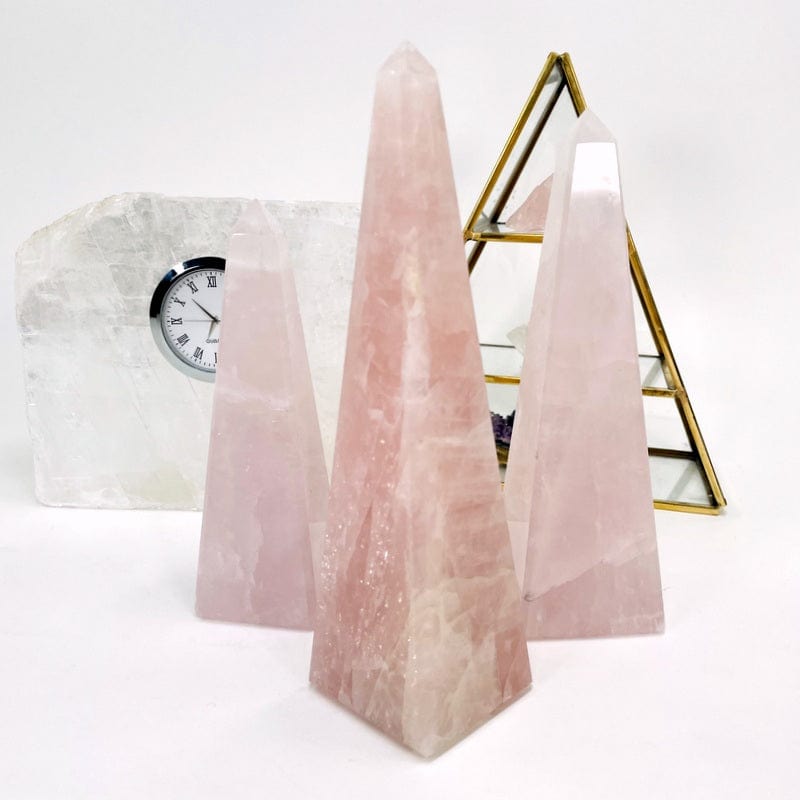 obelisk set as home decor 