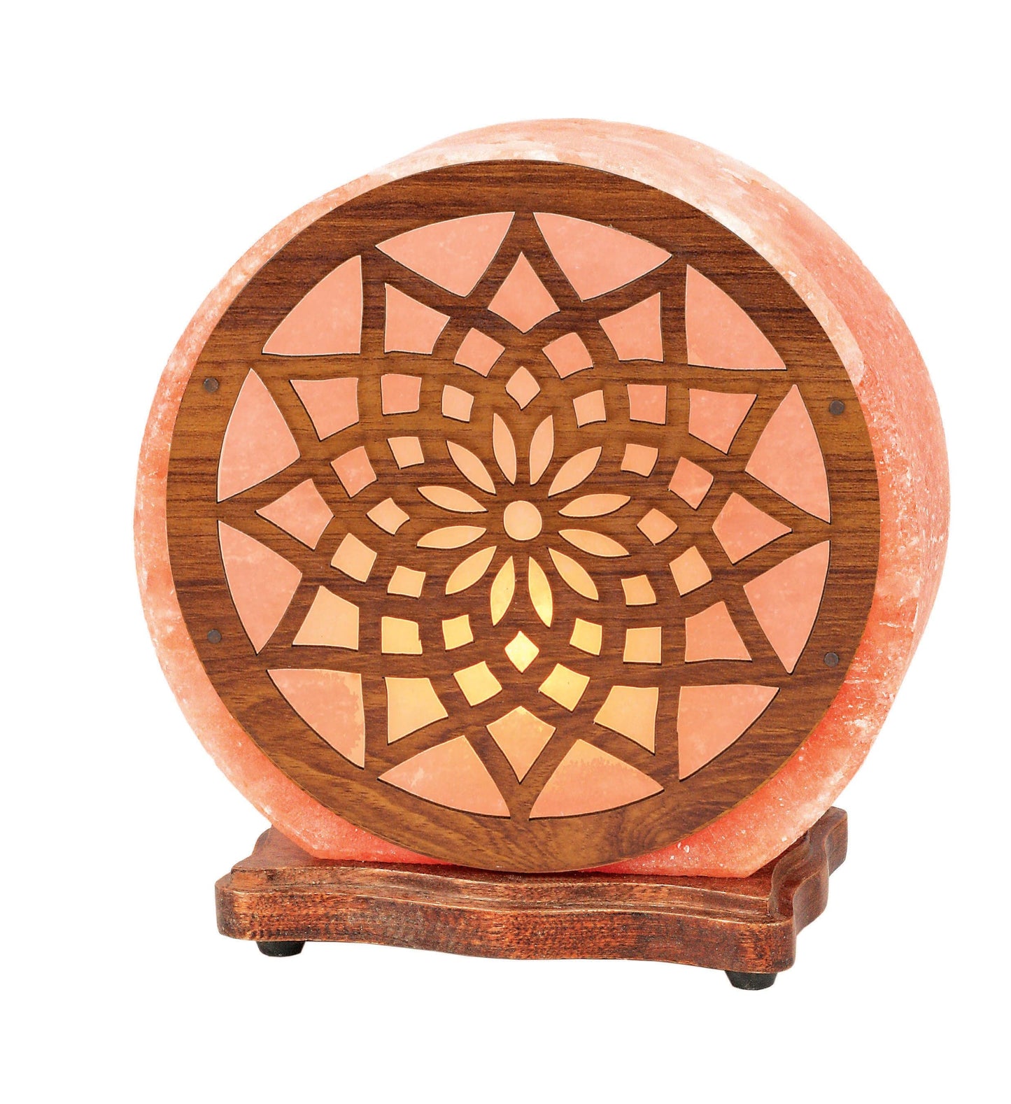 Himalayan Salt Lamp 12 pointed star design