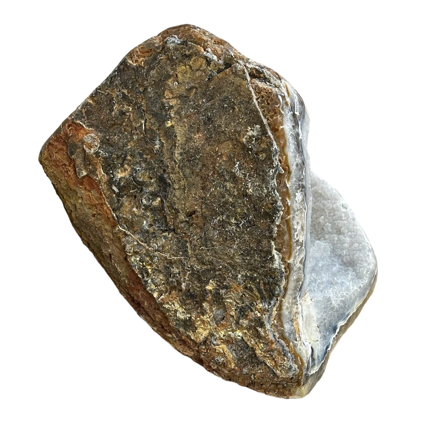 outside of cluster is left raw and natural 