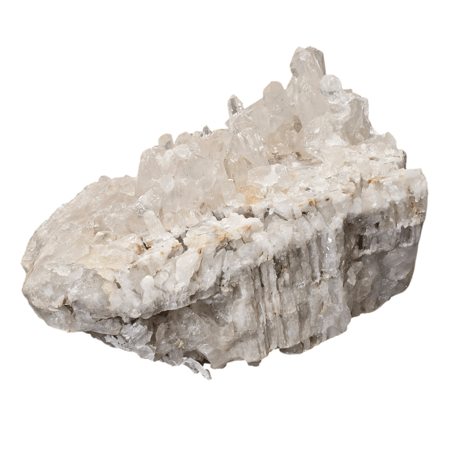 Giant Crystal Quartz Cluster #3 back view
