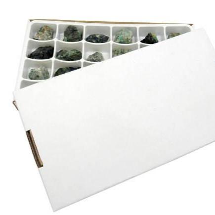 emerald chunk box with a lid
background