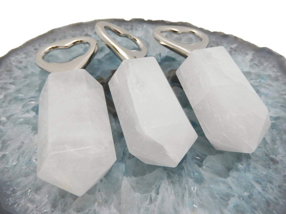 Natural Stone Bottle Opener - 3 in a row on a platter