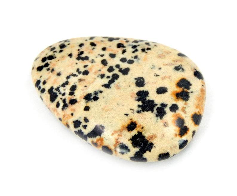 up close of the jasper bead to view details of colors patterns