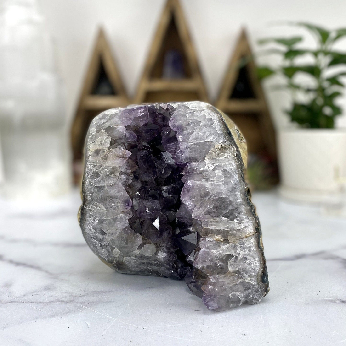 Amethyst Crystal Cluster