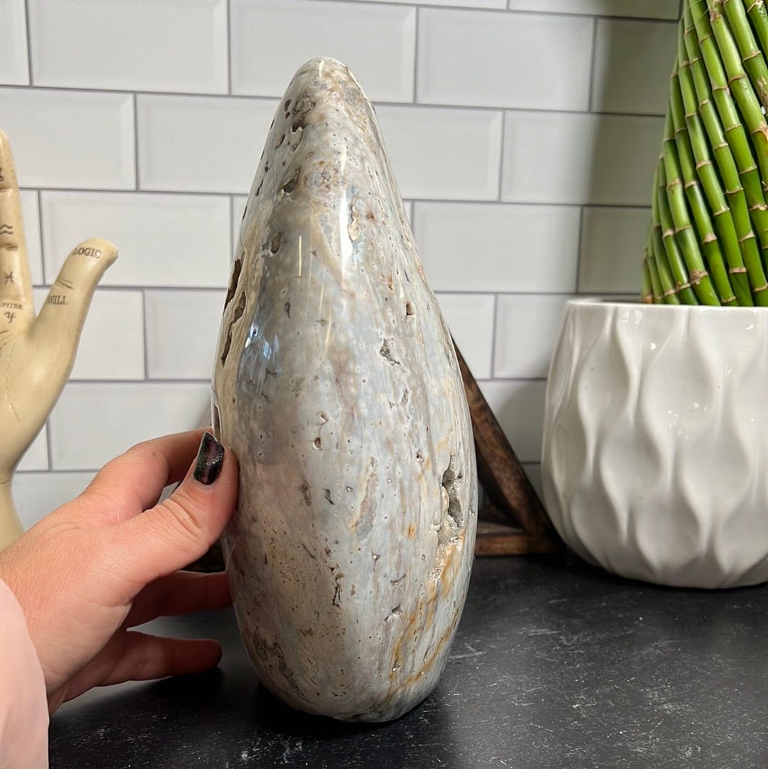 Ocean Jasper Large Cut Base