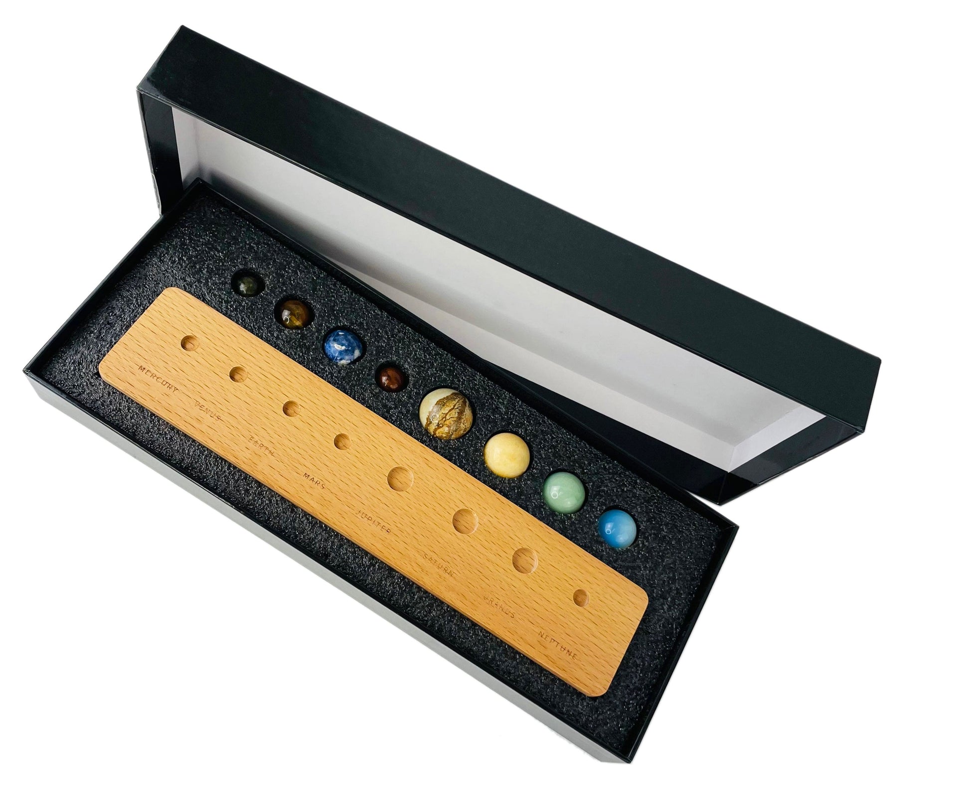 Stone Planets in an open  Box