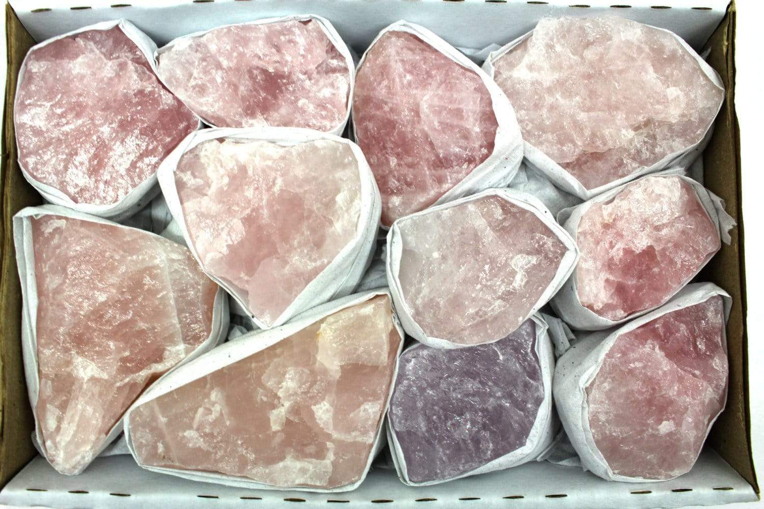 Rough Rose Quartz pieces